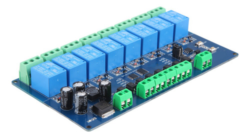 Módulo De Relé Modbus-rtu De 8 Canales Entrada De Conmutador