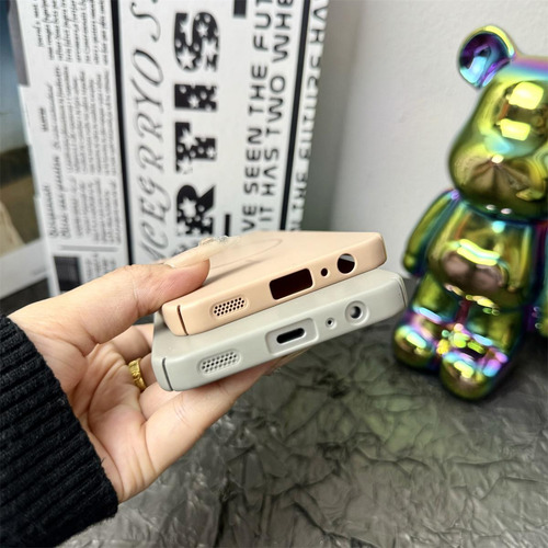 Funda Magnética Rígida Ultrafina De Lujo Para Samsung Galaxy S25 S24 S23 S22 Ultra Plus Fe Para Carga Inalámbrica