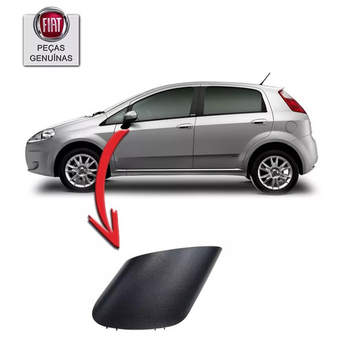 Acabamento Retrovisor Motorista Fiat Punto Attractive 2013