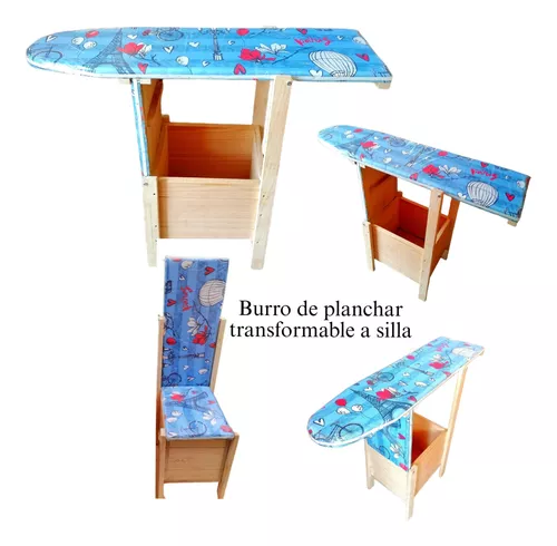 Construye una Mesa de Planchar Todo en Uno: Silla, Baúl y Mesa de Planchar