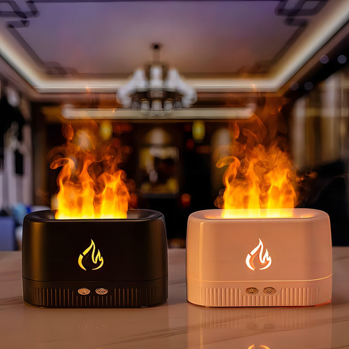 Aceite esencial purificador Flame Diffuser, 180 ml, efecto fuego