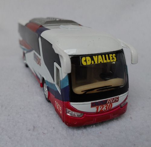 Autobus Ovnibus 18.5cms X 5.5cms Abre Puerta Metalico Nvo