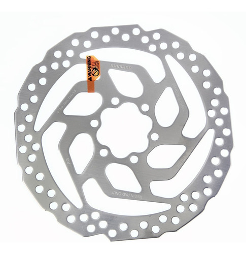 Imagem 2 de 3 de Par Disco Freio Rotor Shimano Deore 160mm Sm Rt26 Parafusos