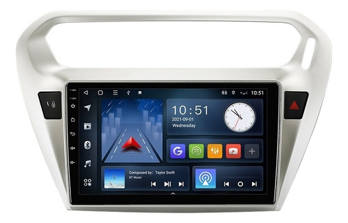 Estéreo Cámara Para Citroen Elysee Peugeot 301 2013-2022 Gps