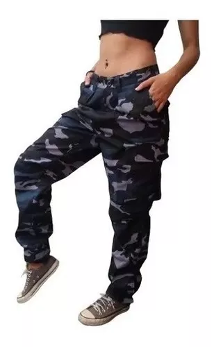 Pantalones cargos camuflados gabardina militar - OMM SEGURIDAD