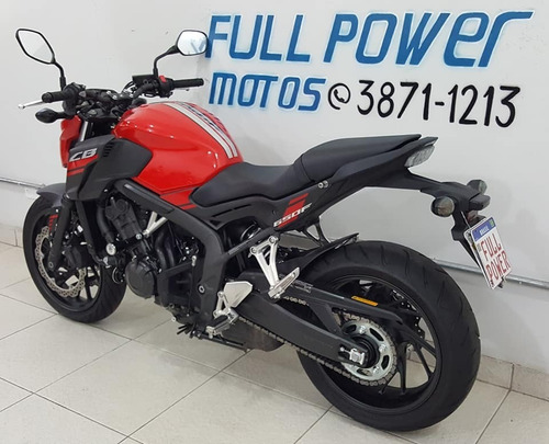 Imagem 5 de 14 de Honda Cb650 F Abs 2019