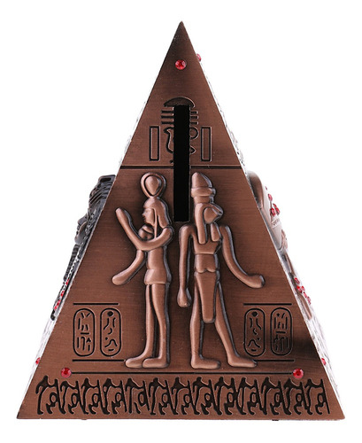 Hucha De Forma Pirámide De Egipto Ornamento Decorativo