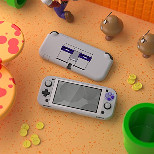 Pack Extremerate: Funda Protectora Snes Para Switch Lite