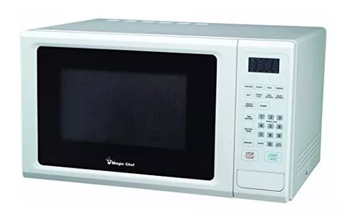 COMMERCIAL CHEF Microondas pequeño de 1.1 pies cúbicos para encimera con  pantalla digital, microondas blanco y 10 niveles de potencia, excelente –  Yaxa Colombia