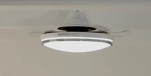 Imagen 5 de 10 de Ventilador De Techo Retractil Peabody Vtra42 100w C/ Luz Led