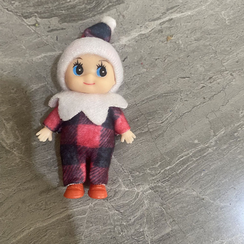 7pcs Muñeca De Elfo Pequeño De Navidad Para Bebé