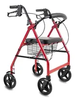 Comprar Andador Ortopedico Plegable C\u002Fruedas Frenos Asiento Y Bolso