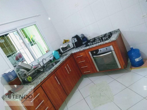 Imagem 2 de 24 de Imob01 - Sobrado 116 M² - 2 Dormitórios - 2 Suítes - Vila Bela Vista - Santo André/sp. - So0072