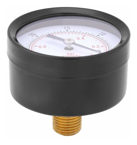 Manometer Mini Dial Bspt Back Montaje Air Vacuum Tool