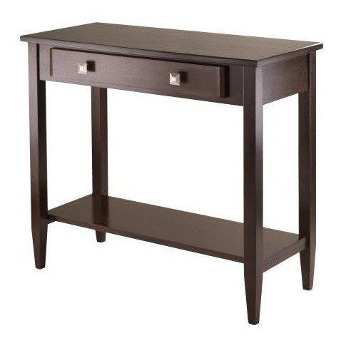 Winsome Richmond Console Hall Table Con Pierna Conica