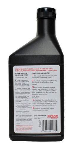 Imagen 2 de 2 de Liquido Antipinchadura Tubeless 473ml / 16oz Stans No Tubes
