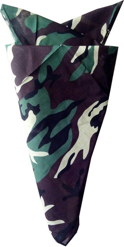 Pack 4 Pañuelos Bandanas Camuflados Camo Militar - Promo!!