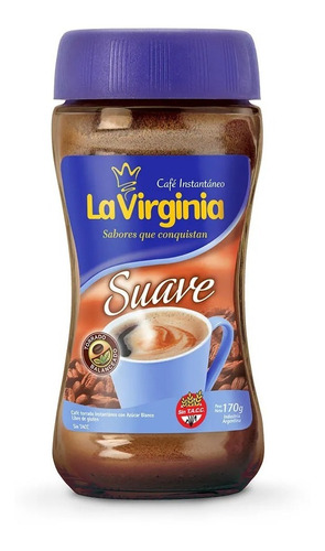 Cafe Instantaneo La Virginia Suave X170g Sin Tacc