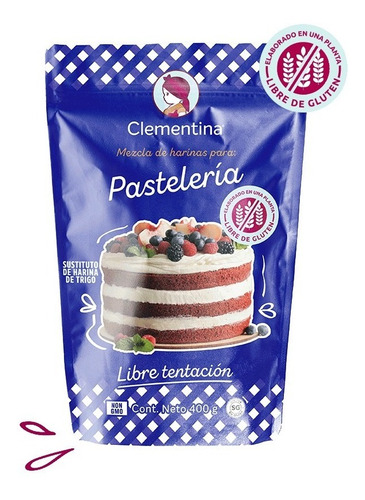 Imagen 1 de 4 de Harina Sin Gluten Clementina Para Pastelería