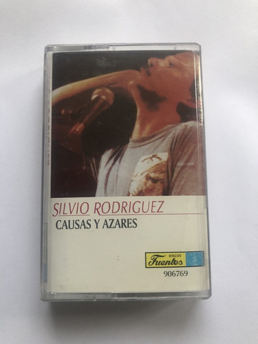 Casete Silvio Rodriguez - Causas Y Azares / Excelente 