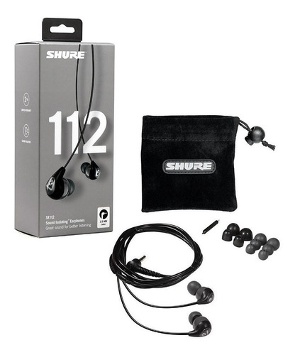 Auriculares Intraural Shure Se112-gr Eps Profesionales 