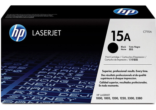 Toner Hp Original Negro Laserjet (c7115a) 15a