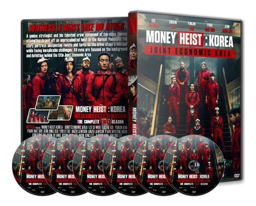 La Casa De Papel Korea Serie En Dvd Español Latino