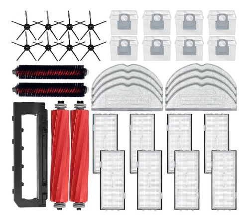 Para Roborock S7 Maxv Ultra, Cepillo Lateral Principal, Filt