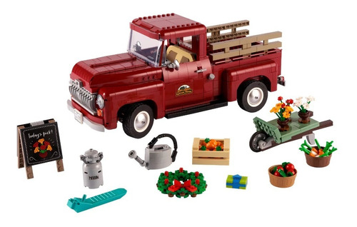 Lego Icons - Pickup Camioneta Furgoneta Clásica - 1677 Pcs - 10290