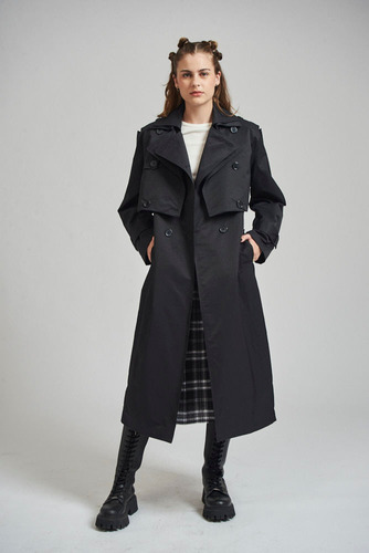 Trench Desmontable Storm De Nylon Mujer 47 Street