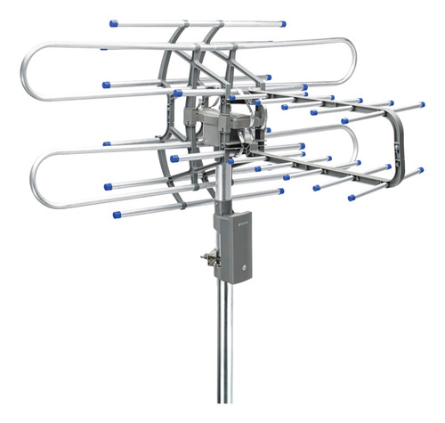 Antena Aérea Para Tv Hd, Giratoria C/control, Volteck 48115