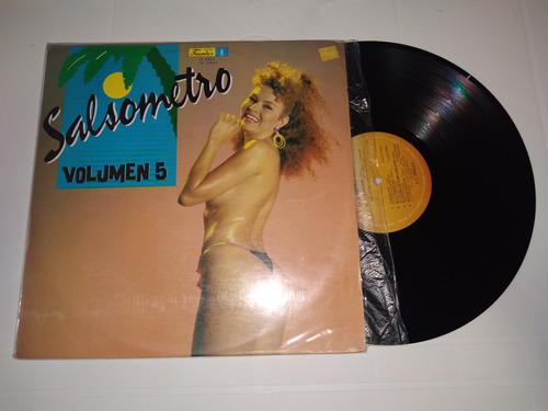 Salsometro Vol 5 Lp Vinilo Fuentes 1992 Compilado Variado Co
