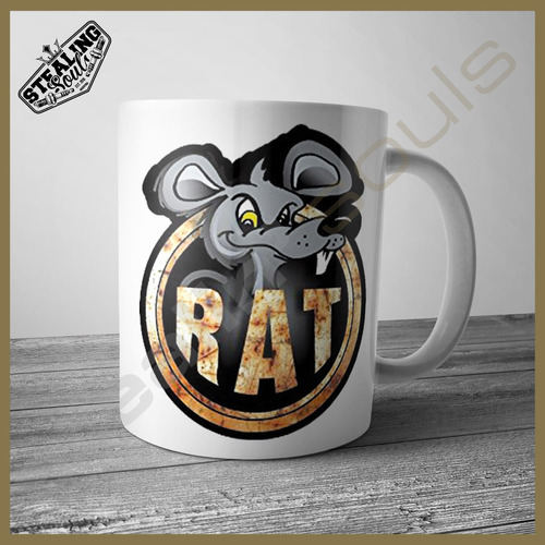Taza | Hot Rat / Rod #048 | Mooneyes / Rat Fink / Clay Smith