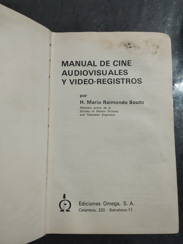 Manual De Cine Audiovisuales Y Video-registros 