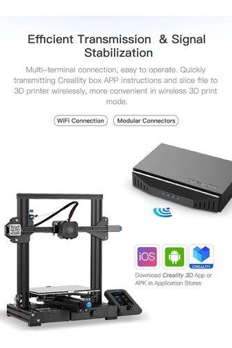 Imagem 8 de 10 de Original Creality Wifi Box Para Impressoras 3d 3dverdade