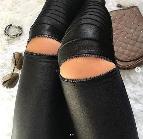 Calça cirre com ziper no best sale joelho
