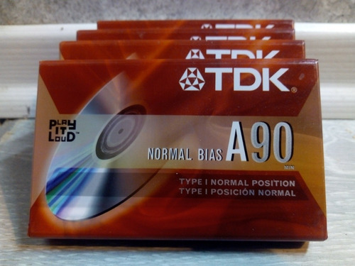 Cassette Tdk A 90 Nuevo Cerrado De Fabrica
