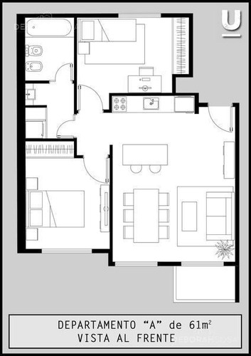 Imagen 2 de 19 de Departamento De 3 Ambientes Con Balcón Y 2 Cocheras En Villa Urquiza