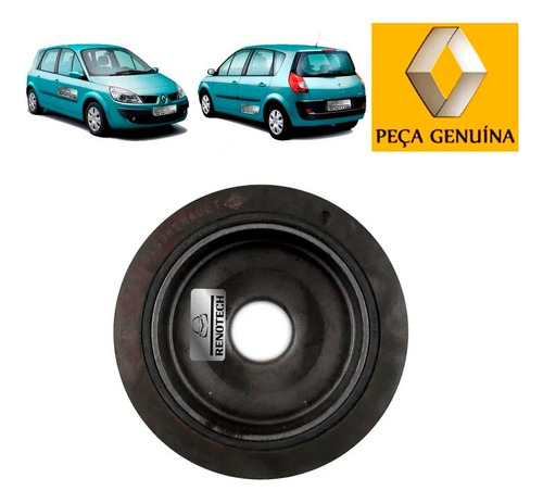 Polia Virabrequim Grand Scenic 2.0 16v F4r 08 12 8200386453