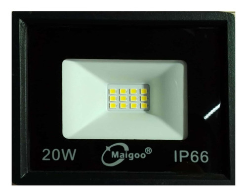 Lote 1   Reflector Led 20 Watts Ip66  Altaluminosidad 20w