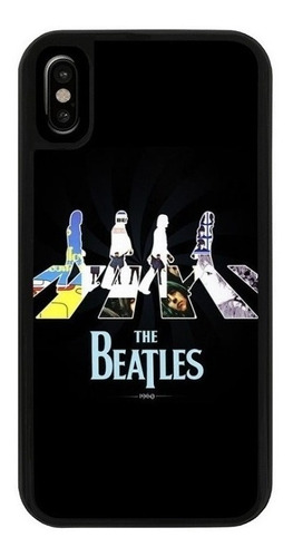 Funda Uso Rudo Tpu Para iPhone The Beatles Rock Abbey Road 