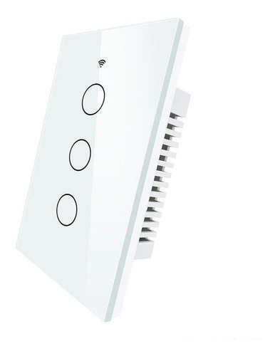 Interruptor Tactil De Pared 3 Botones Wifi + Rf433