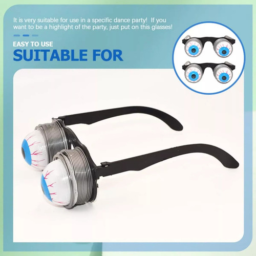 3 Gafas Googly, Gafas Para Globos Oculares, Gafas Divertidas
