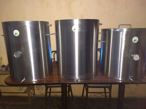 Equipo De Cocción 100lts Cerveza Artesanal