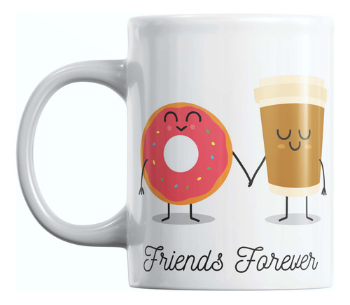 Taza Ceramica Importada Dia Del Amigo Regalo