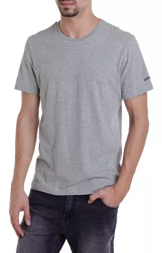 Compre Camiseta John John Basic Grey Malha Cinza Feminina Online