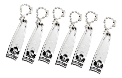 Cortador De Uñas Uxcell 6 Pcs, Cortador De Uñas De Metal Con