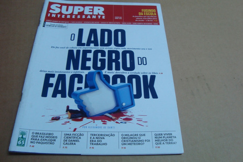 Revista Superinteressante 348 2015 / Lado Negro Do Facebook