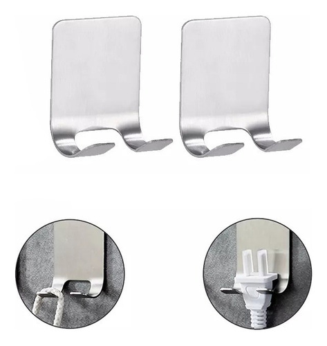 Soportes De Pared Multifuncionales - Pack 2 (acero Inox)