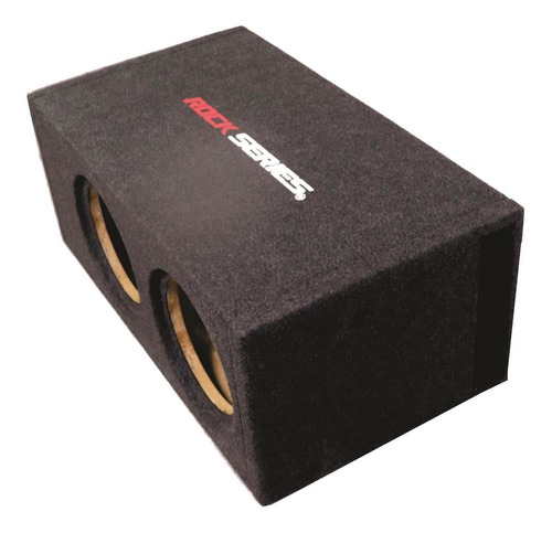 Imagen 3 de 5 de Cajon Porteado Para Dos Subwoofer De 8 Pulgadas 2x8